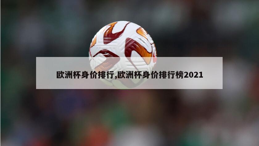 欧洲杯身价排行,欧洲杯身价排行榜2021